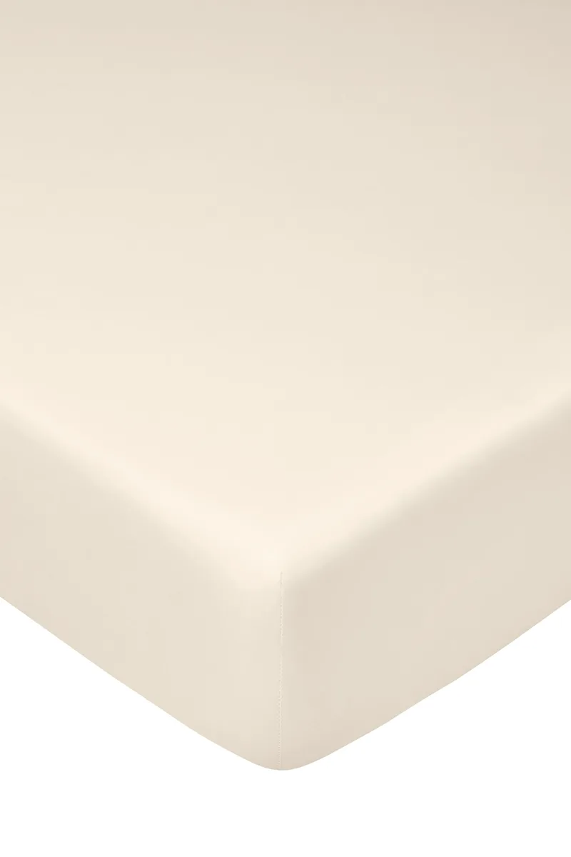 Coincasa σεντόνι μονόχρωμο με λάστιχο 160 x 200 cm - 006533582 Μπεζ