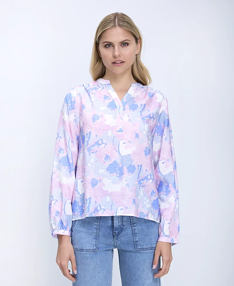 Γυναικεία Μπλούζα Με Floral Μοτίβο
