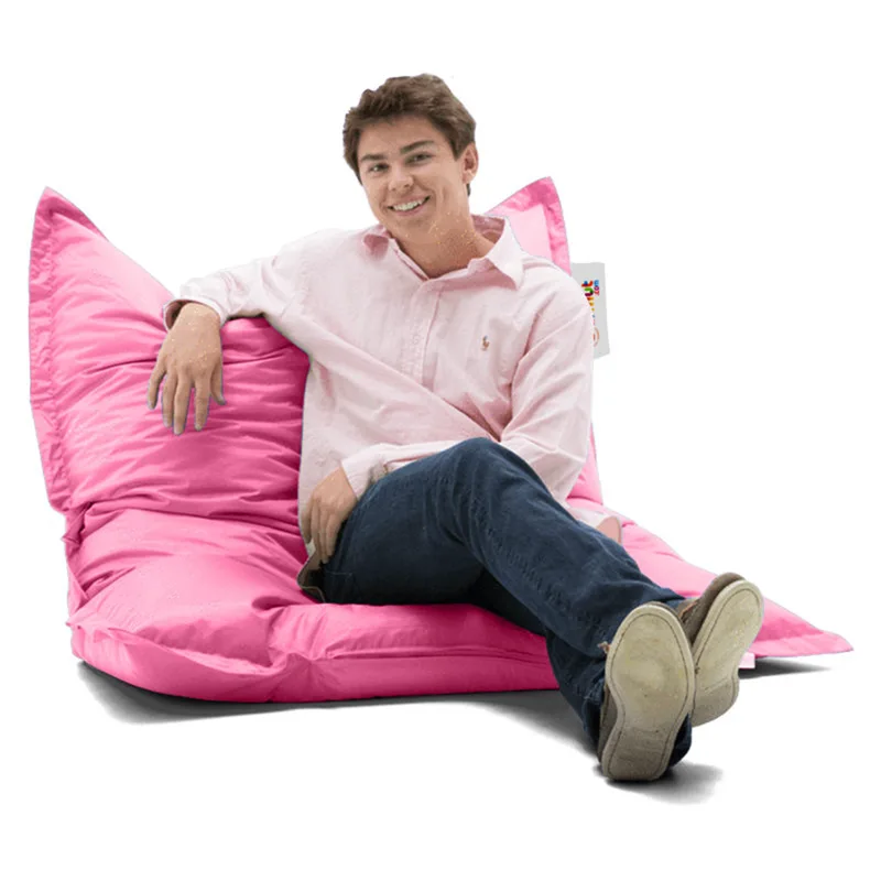 Πουφ Πολυθρόνα Κήπου Cushion Pouf 100X100 - Ροζ 248Frn1279 (100x100)