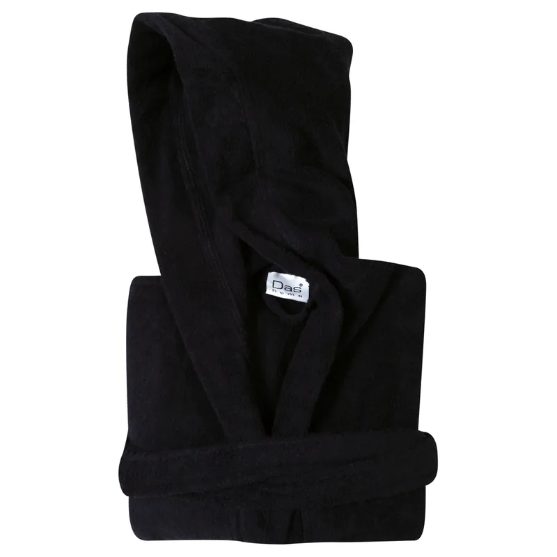 Das home μπουρνουζι xlarge black casual 5910 black