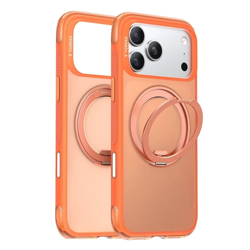 Θήκη Torras Ostand R Air MagSafe Kickstand Cosmic Πορτοκαλί iPhone 17 Pro Max