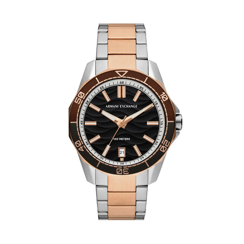 Ρολόι Armani Exchange Spencer AX1962 Καφέ