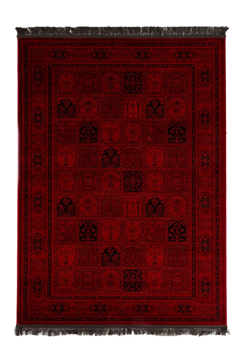 Χαλί Σαλονιού 160X230 Royal Carpet Afgan 8129H D.Red (160x230)