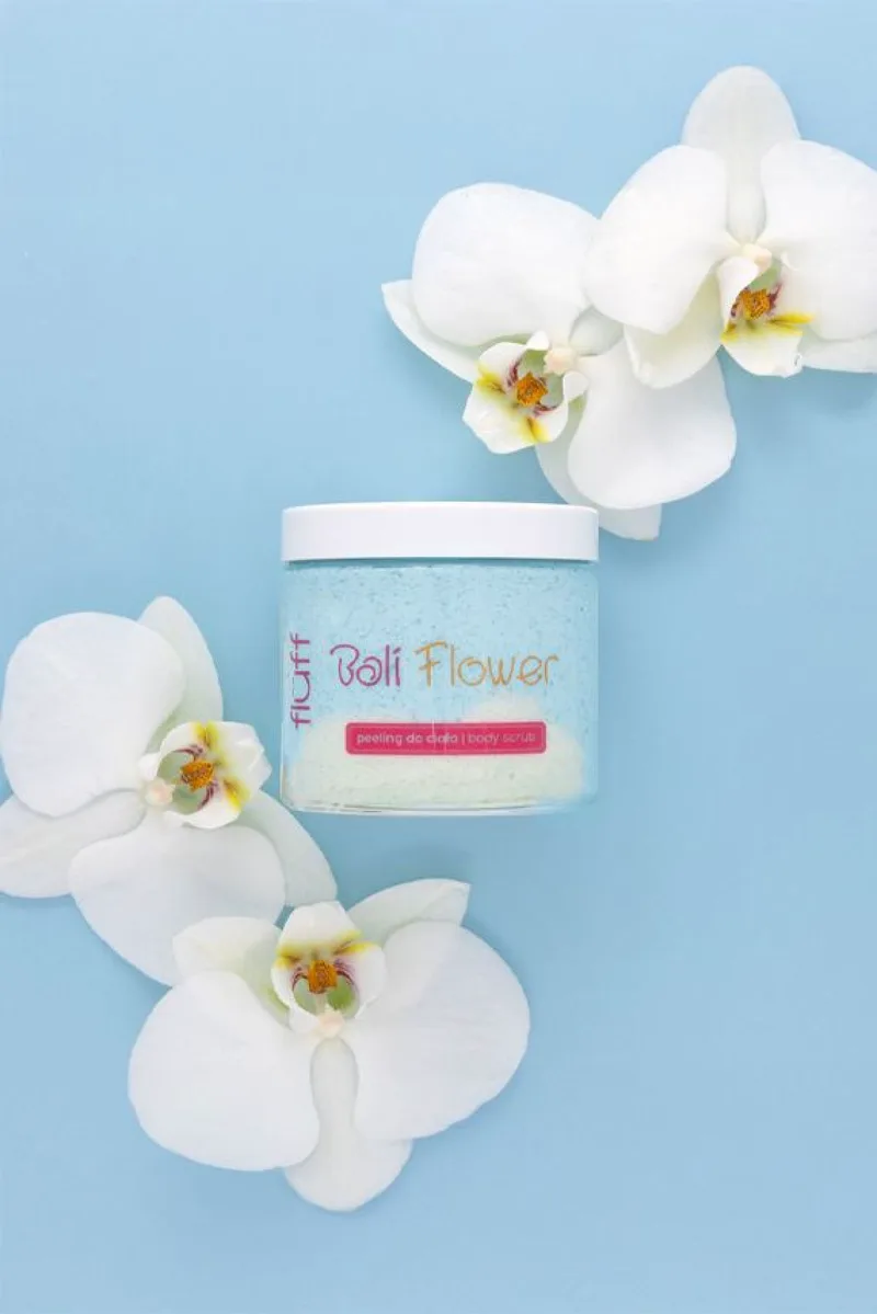 Scrub Σωματος Με Αρωμα Bali Flower 160Ml Μονόχρωμο Fluff