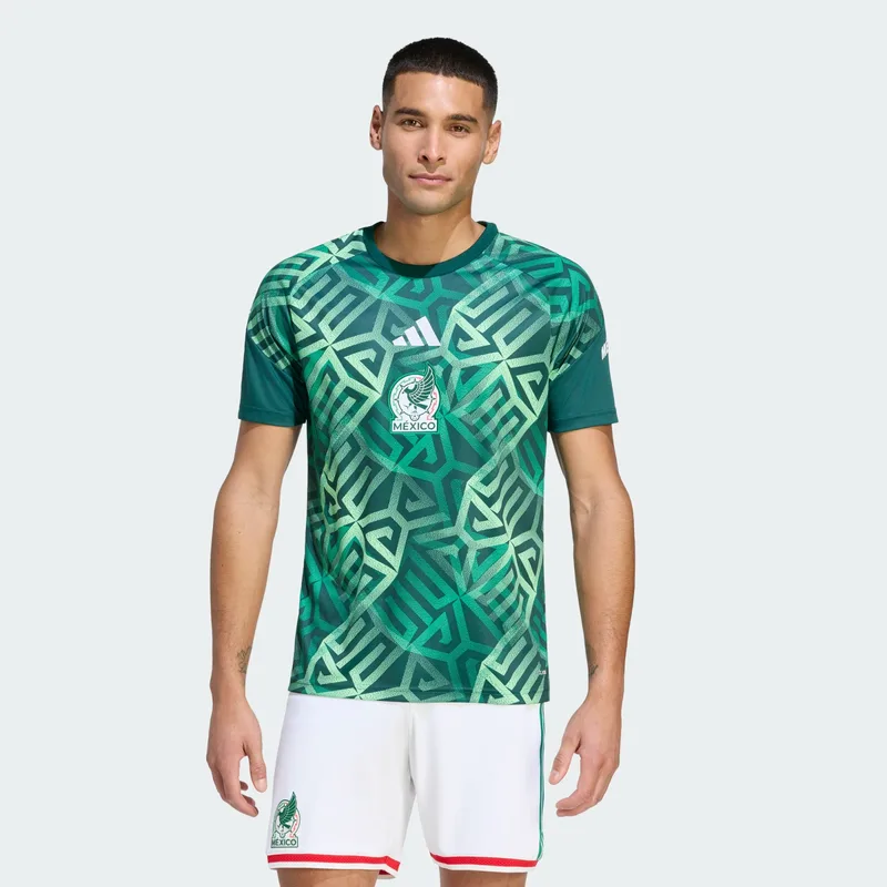 adidas Mexico 26 Home Pre Match Jersey (9000290092_87982)