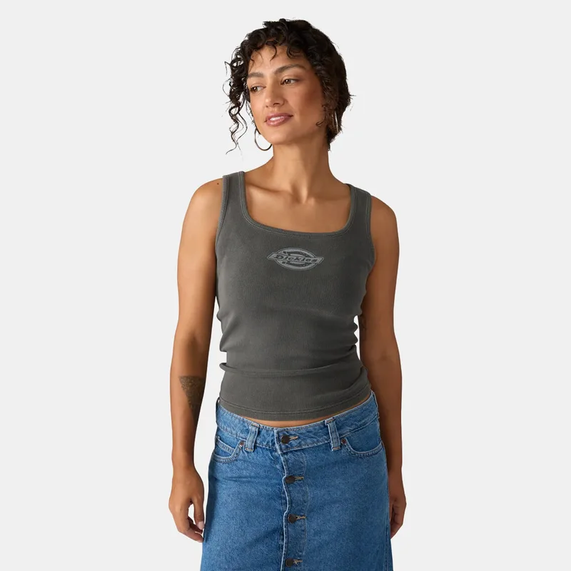 Dickies W Plainville Tank Tee W Black (9000260380_1469)