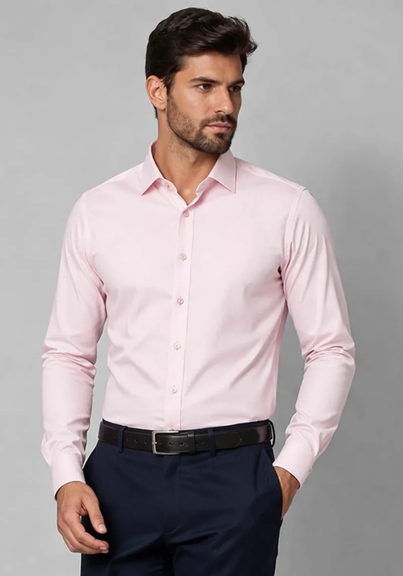 Guy Laroche Πουκάμισο Micro - GLFS18259 /CL 3 Ροζ