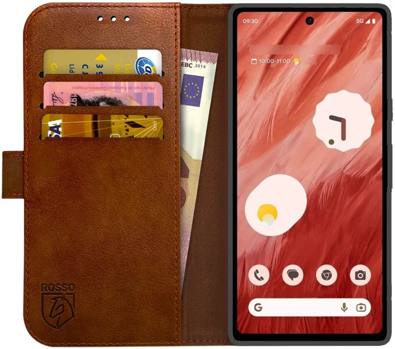 Κόκκινο Element PU Θήκη Πορτοφόλι Google Pixel 7a - Brown (8719246384622)