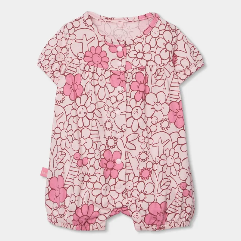 Φορμάκι μπεμπέ κορίτσι Boboli-133074-9827-Pink