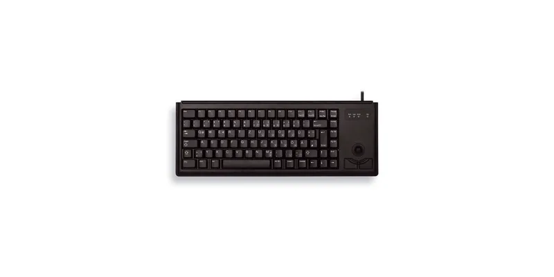 CHERRY ML4400 Wired EU TKL 75% Keyboard with Trackball — Black