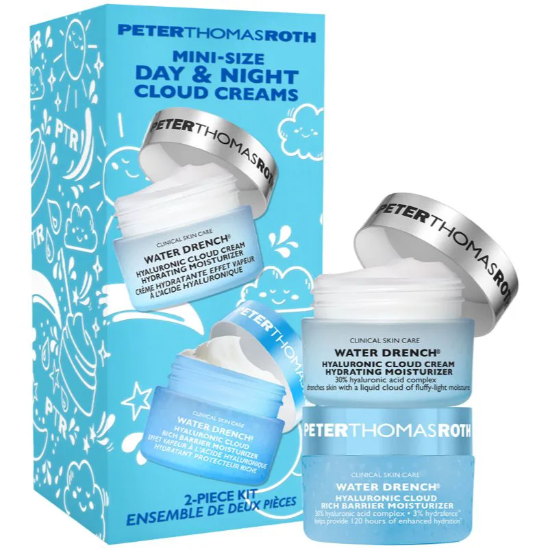 Peter Thomas Roth Water Drench Mini Day & Night Cloud Creams σετ δώρου για έντονη ενυδάτωση