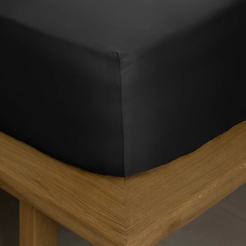 Σεντόνι Μεμονωμένο King Size 180X200+40Cm Sunshine Omnia Black (180x200+40cm)