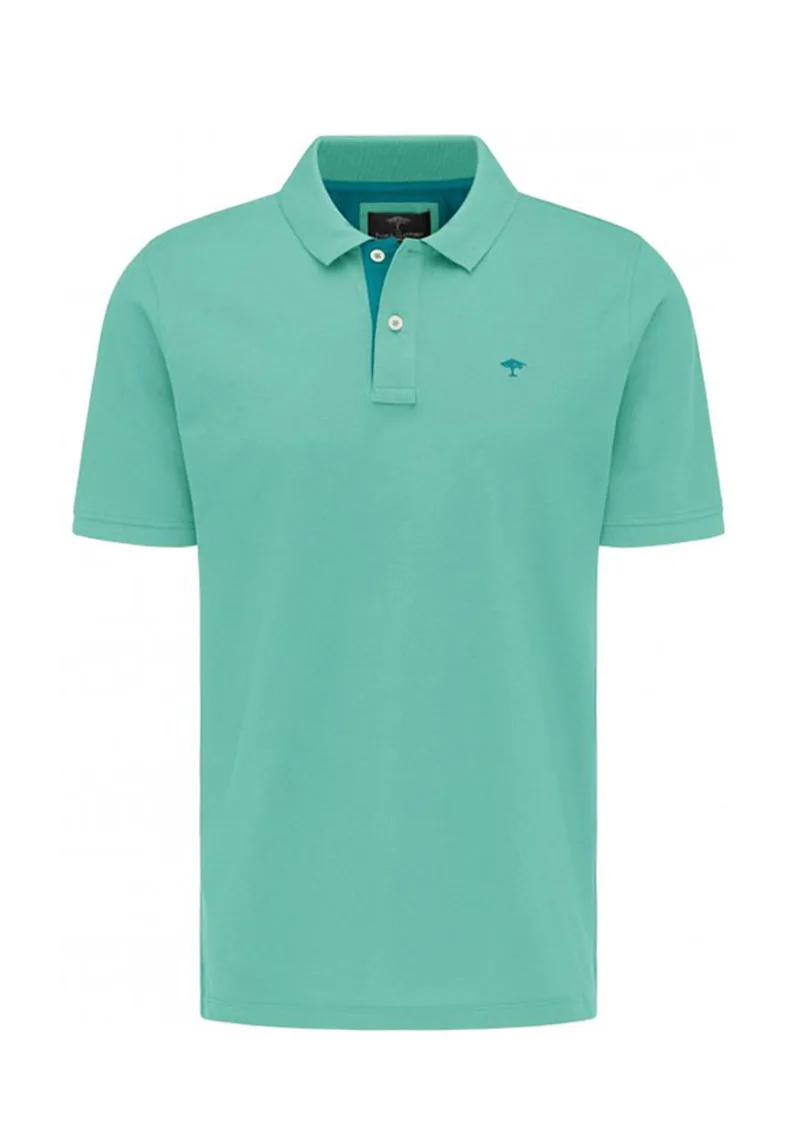 Fynch Hatton Polo Μπλούζα της σειράς Contrasts - 1122 1551 732 Pepermint