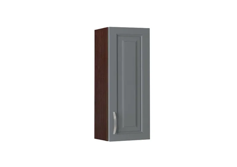 Ντουλάπι κουζίνας κρεμαστό 25εκ., No 25 MDF, Genomax - Κρεμ, Λευκό