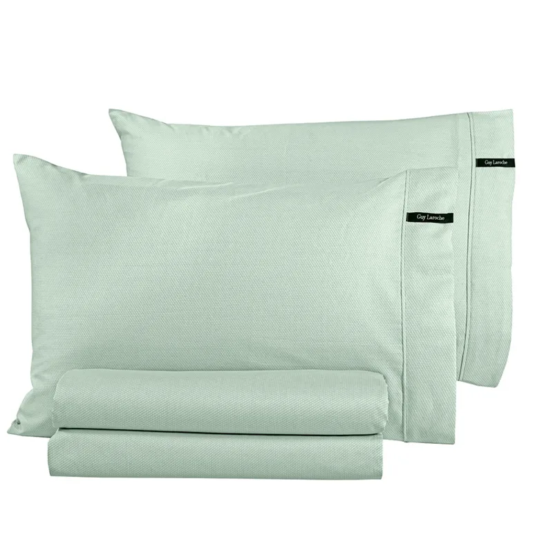 Μαξιλαροθήκες Ζεύγος 50X70 Guy Laroche Minimal Mint (50x70)