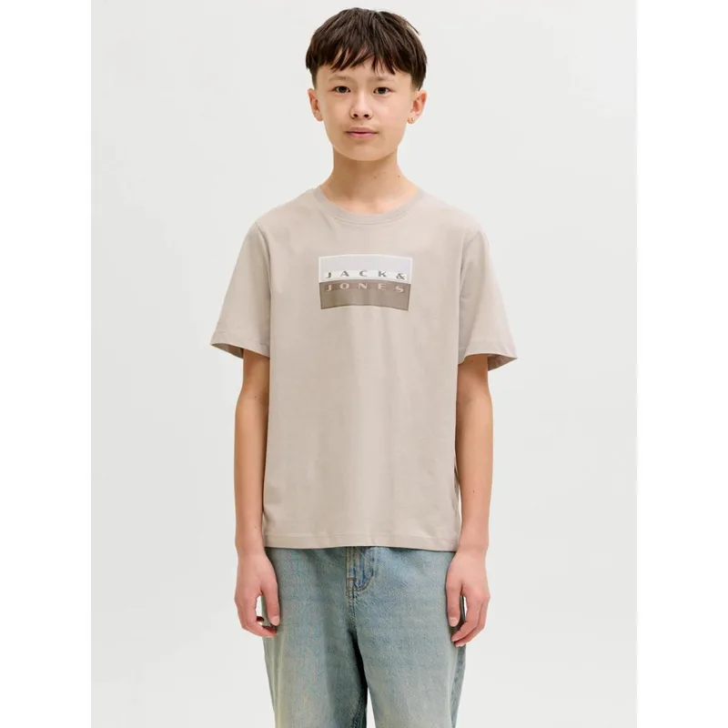 Μπλούζα μακό αγόρι Jack & Jones-12293162-Pure Cashmere