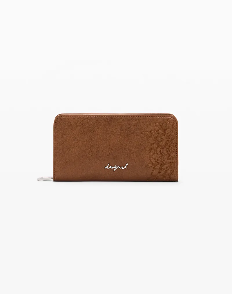 DESIGUAL MONE_SIERRA CAMEL FIONA ΠΟΡΤΟΦΟΛΙ ΓΥΝΑΙΚΕΙΟ 26SAYP21-6011 Cappuccino