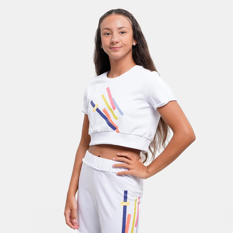 BodyTalk Kinesiog Crop Top Παιδικό T-shirt (9000144189_1539)