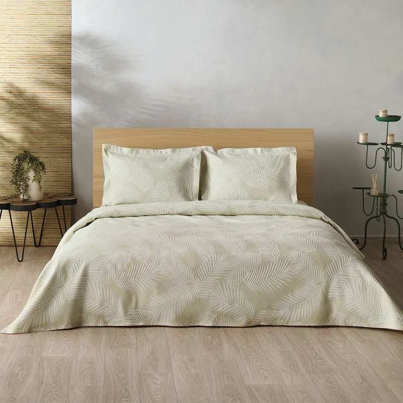 Κουβερτόριο King Size (260x260) Kentia Serenity Odyssy 12 Μπεζ
