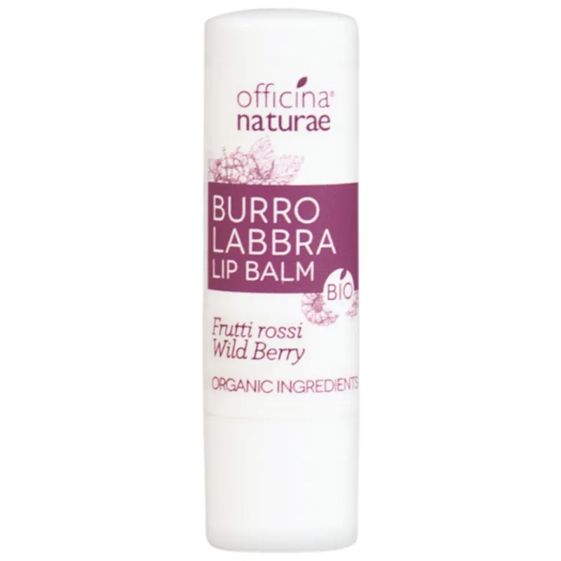 Officina naturae Organic Red Fruit Lip Butter, 5 g