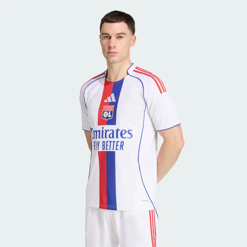 adidas Olympique Lyonnais FC 2025/26 Home Ανδρική Ποδοσφαιρική Φανέλα (9000251460_1539)