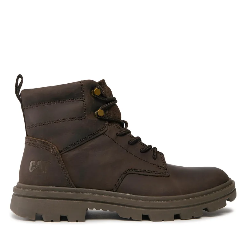 Ορειβατικά παπούτσια CAT Footwear Practitioner Mid P725843 Καφέ