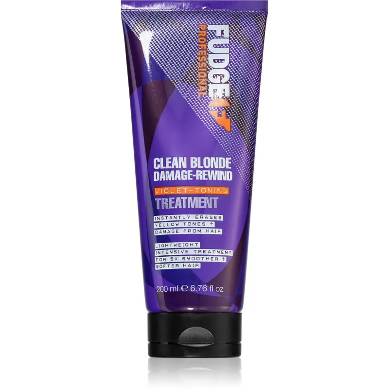 Fudge Clean Blonde Damage Rewind Conditioner Βιολέ κοντίσιονερ 200 ml