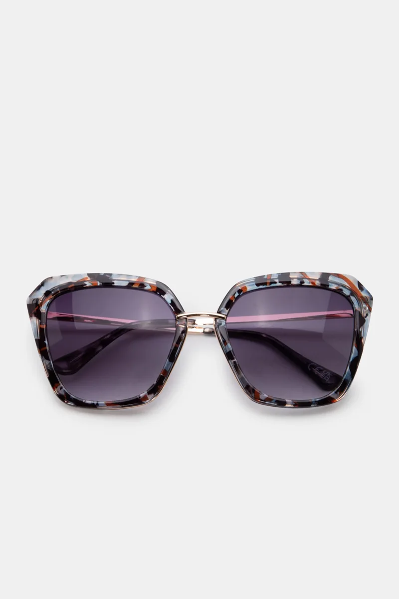 Γυαλιά Ηλιού LUX Milano Oversized Square - Μπλε