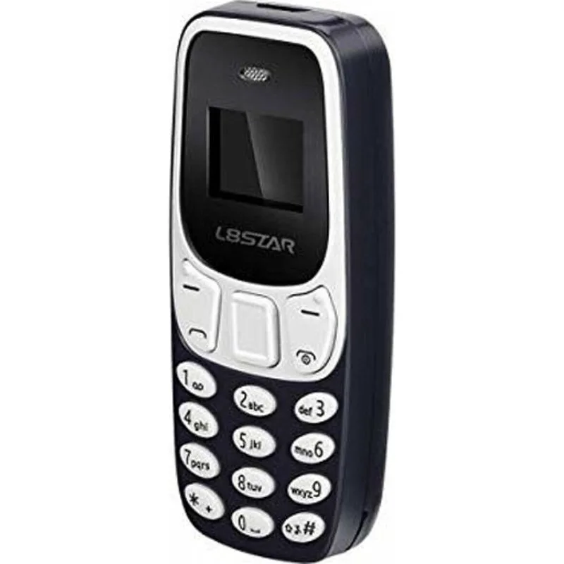 L8STAR BM10 Mini Dual SIM Κινητό με Κουμπιά Μαύρο