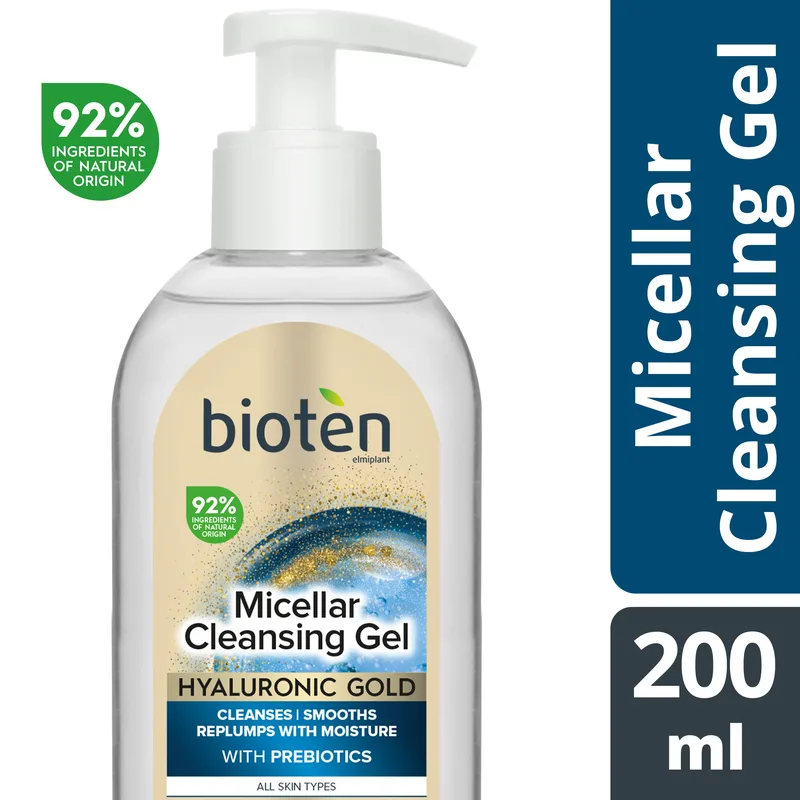 Gel Καθαρισμού Hyaluronic Χρυσό 200ml