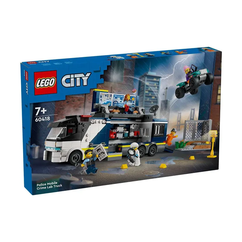 LEGO City 60418 Police mobile crime lab truck