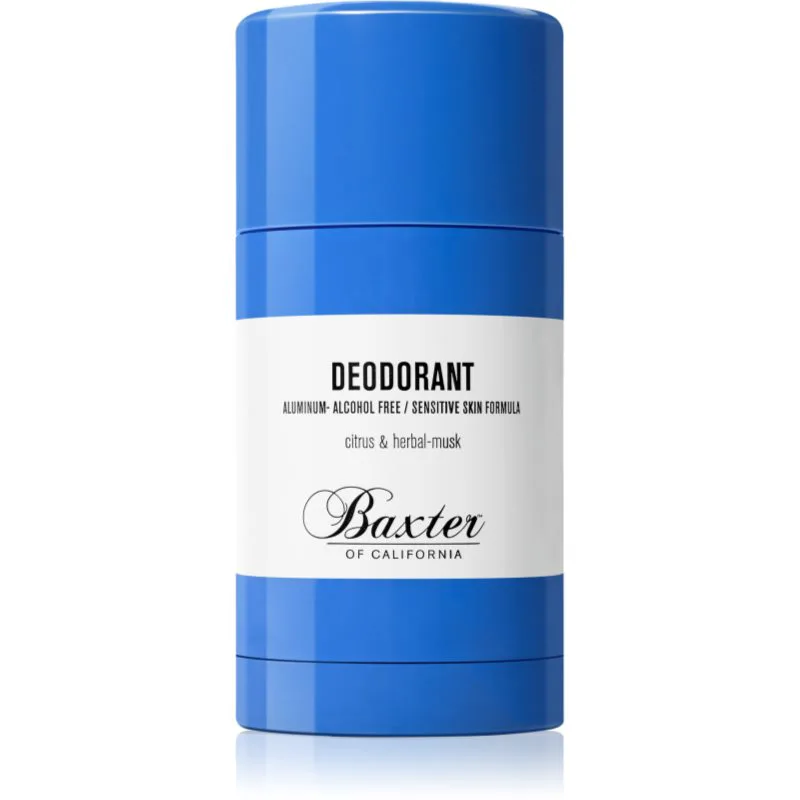 Baxter of California Deodorant αποσμητικό χωρίς οινόπνευμα και αλουμίνιο για άντρες 75 γρ