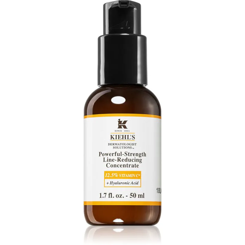 Kiehl's Dermatologist Solutions Powerful-Strength Line-Reducing Concentrate ορός κατά των ρυτίδων για όλους τους τύπους επιδερμίδας 50 ml
