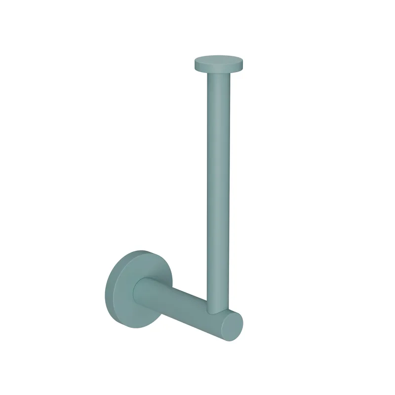 Χαρτοθήκη Ανοξείδωτη Matt Turquoise Pam & Co 5x5x17εκ. 102-913 (Υλικό: Ανοξείδωτο, Χρώμα: Τυρκουάζ) - Pam & Co - 102-913
