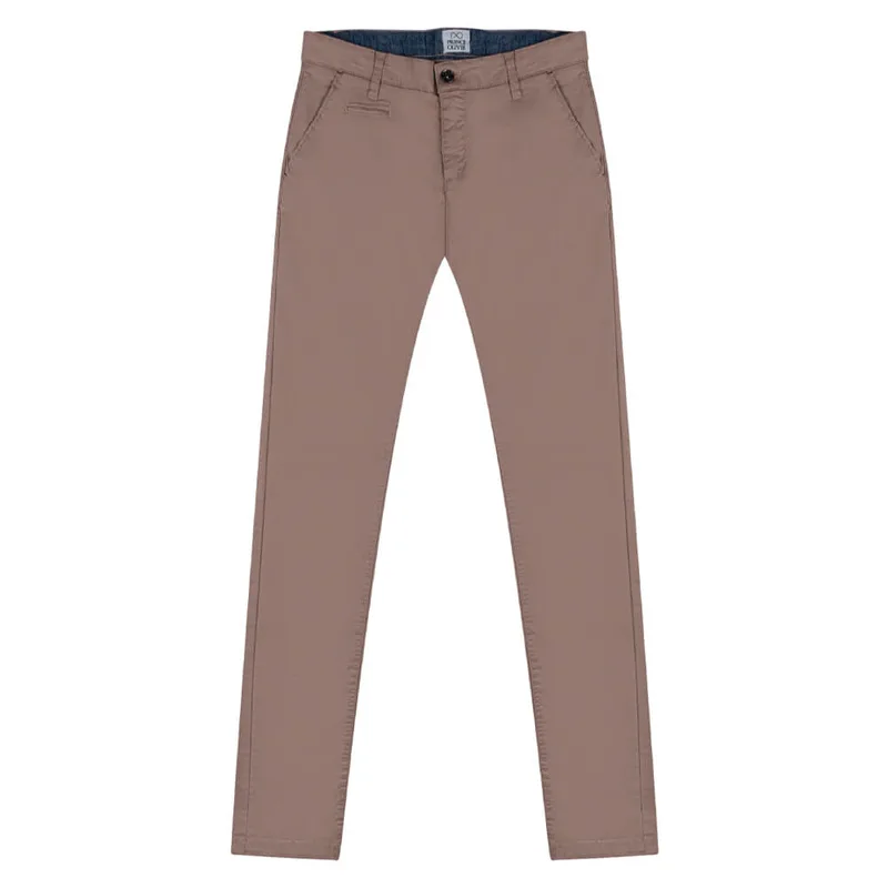 Prince Oliver Chinos Μπεζ All Season (Slim Fit)