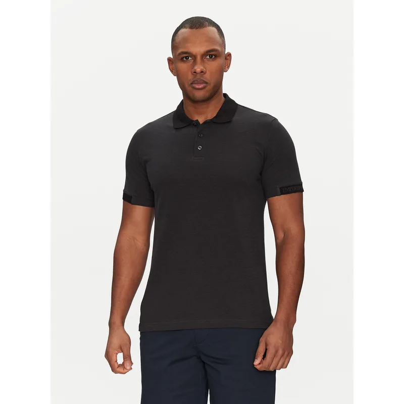 Emporio Armani Underwear Polo EM000571 AF12330 UC001 Μαύρο Regular Fit