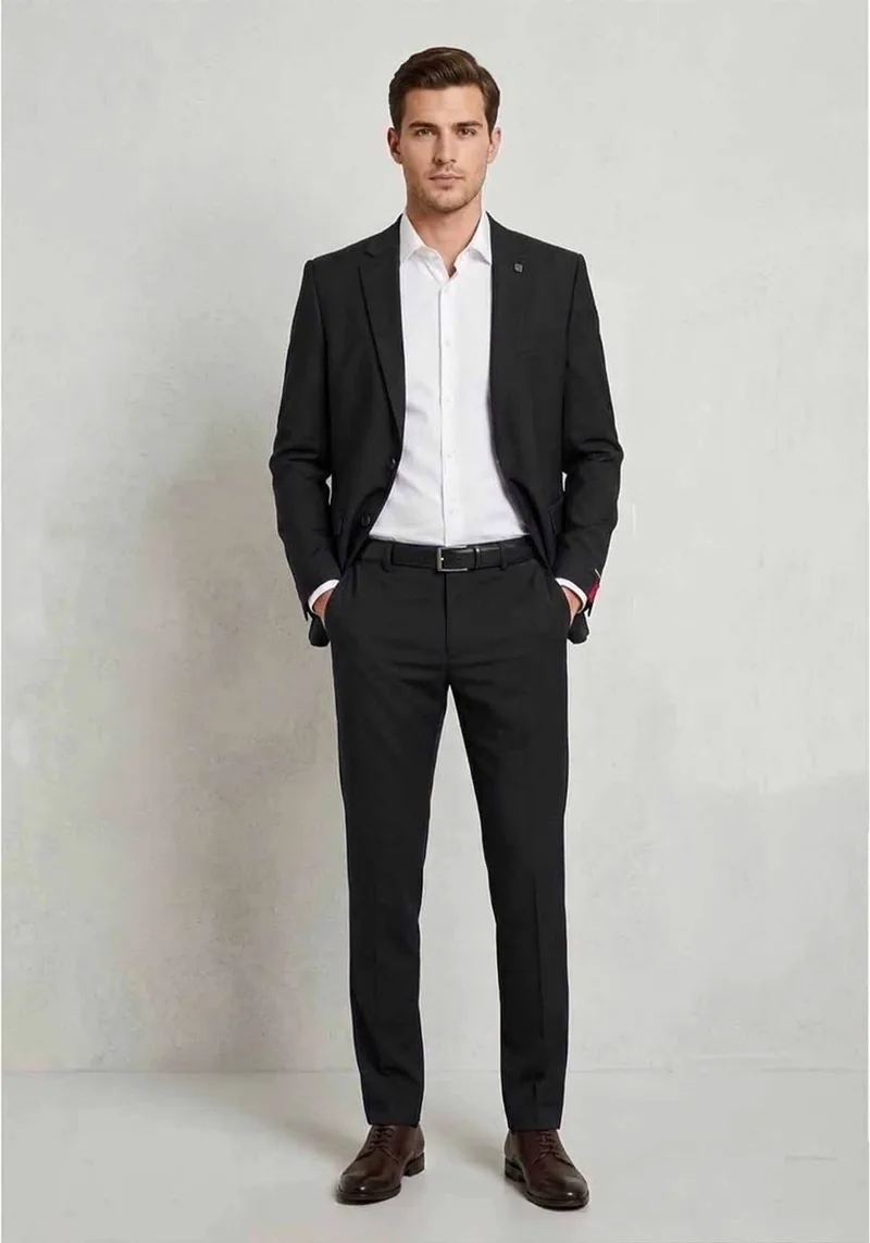 Karl Lagerfeld Κοστούμι Clever NOS - 155200 562035 990 Black