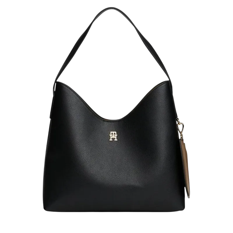 Γυναικεία TH Icon Τσάντα Μαύρη Tommy Hilfiger AW0AW18140-BDS