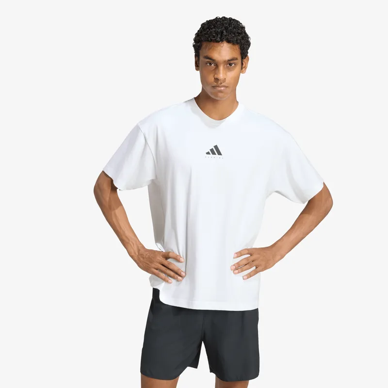 T-shirt adidas Running Category Graphic T-Shirt UNISEX White XL