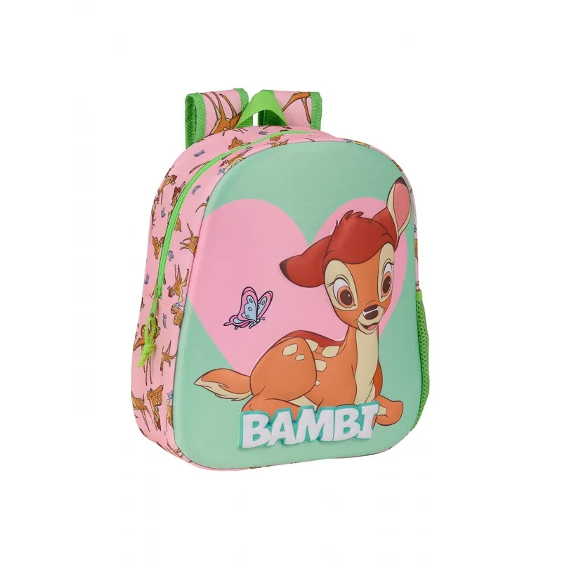 Τσάντα πλάτης παιδικού Safta 3D Bambi Safta