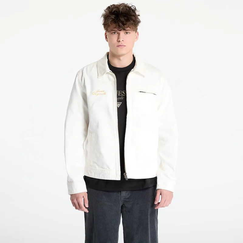 Μπουφάν GUESS Originals Outerwear Go Washed Ecru XL