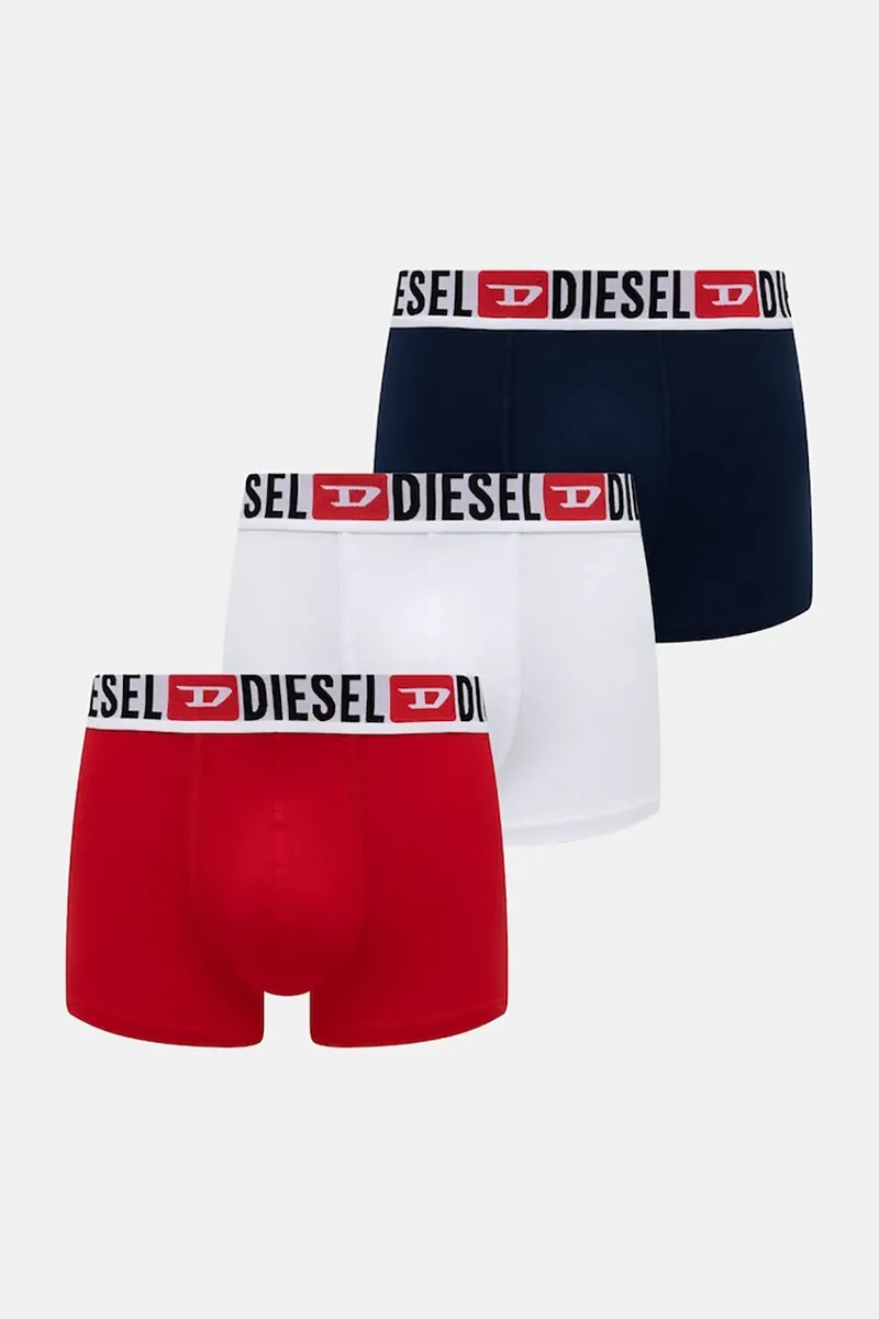 Diesel Ανδρικά μποξεράκια Three-pack waist boxers (Συσκ.3 τμχ.)-00ST3V-0DDAI-E7183