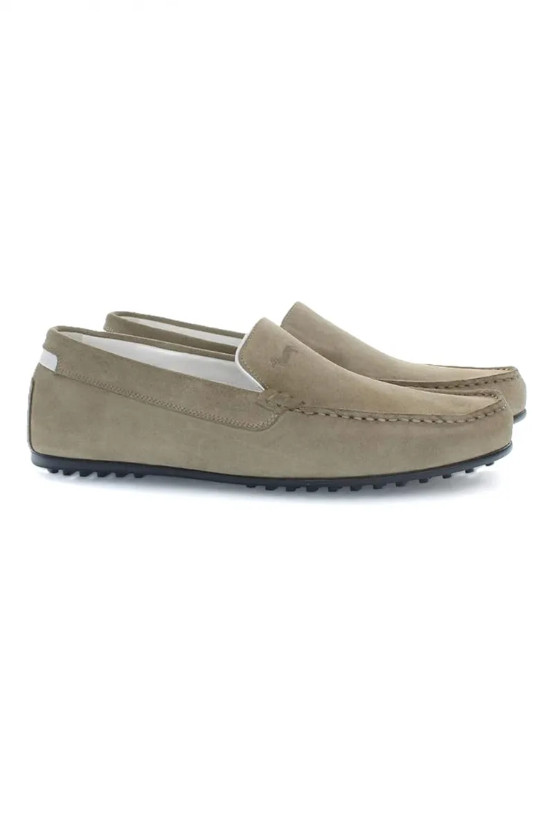HARMONT&BLAINE ΠΑΠΟΥΤΣΙΑ LOAFER SUEDE ΜΠΕΖ