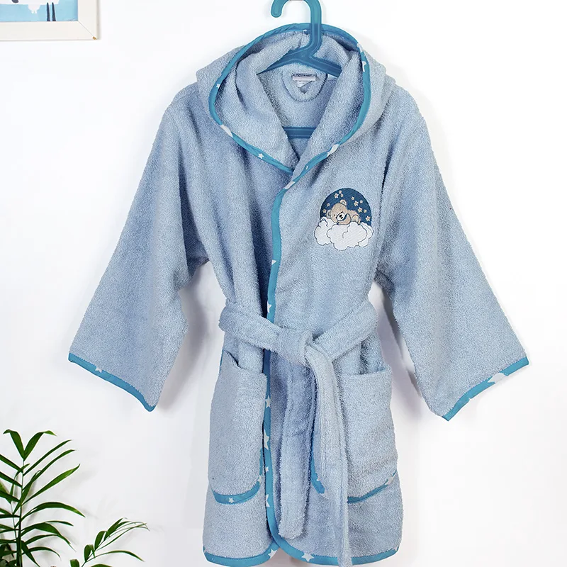 Μπουρνούζι Με Κουκούλα Dimcol Cloudy Bear 175