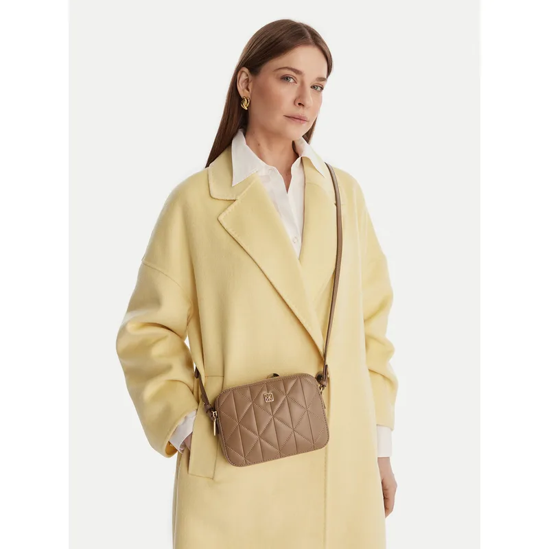 Τσάντα Calvin Klein Quilted Camera Bag LV04F3328G Μπεζ