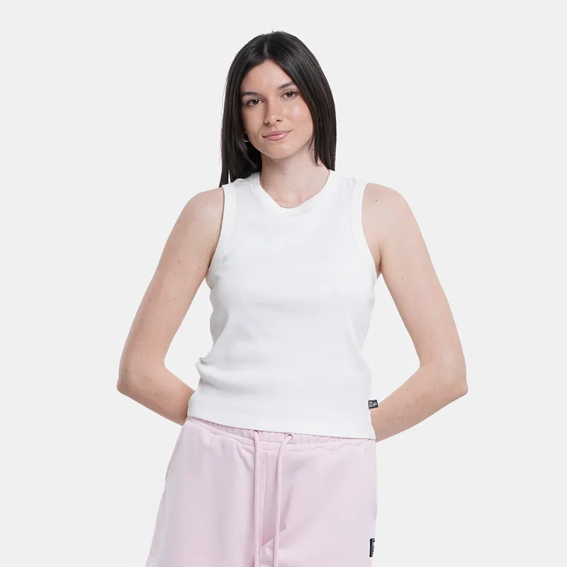 Up Ribbed Butterfly Γυναικείο Αμάνικο T-Shirt (9000258288_91260)