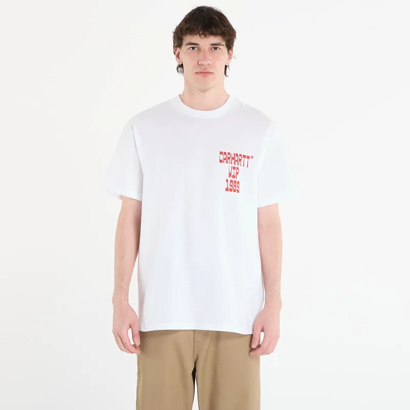 T-shirt Carhartt WIP S/S Blocks T-Shirt UNISEX White M