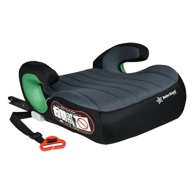 Κάθισμα Αυτοκινήτου Bebe Stars Booster Isofix I-Size Grey