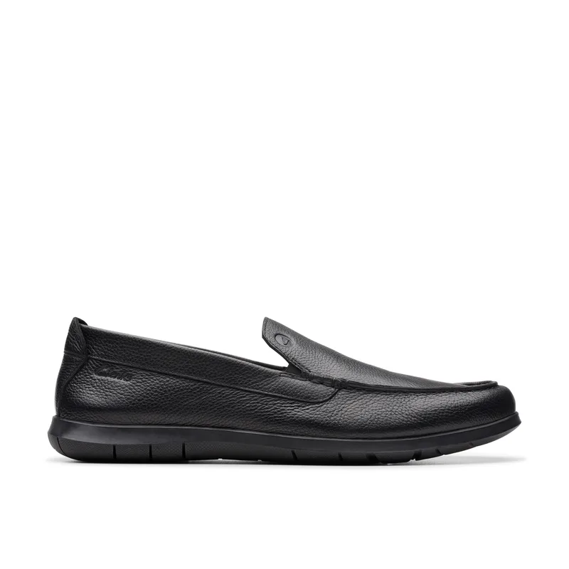 CLARKS ΑΝΔΡΙΚΟ CASUAL Flexway Step 26176952 Black Leather