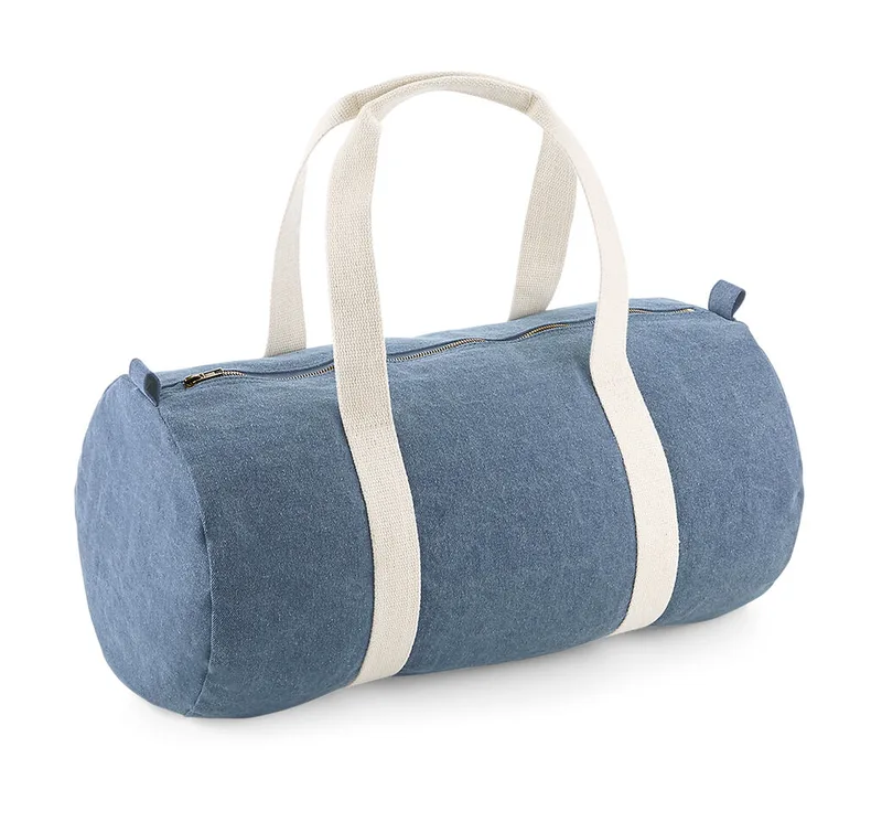 Denim Barrel Bag 20L Bagbase BG646 Light Denim